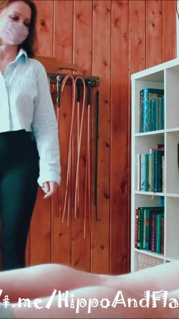 Jaw-dropping moment from "fm spanking husband"