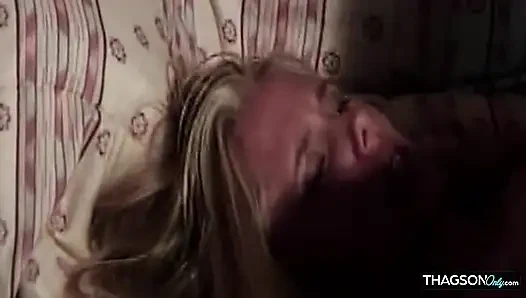 Busty Blonde MILF Devours Cock and Gets Pounded Deep