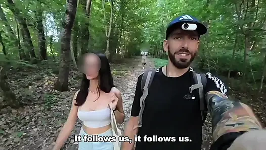 PORN Treasure Hunt! Beni bulan beni sikecek! İki gerçek takipçi ipuçları takip etti ve beni buldu