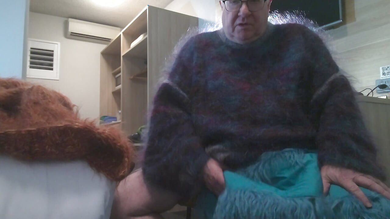 Mohair masturbation