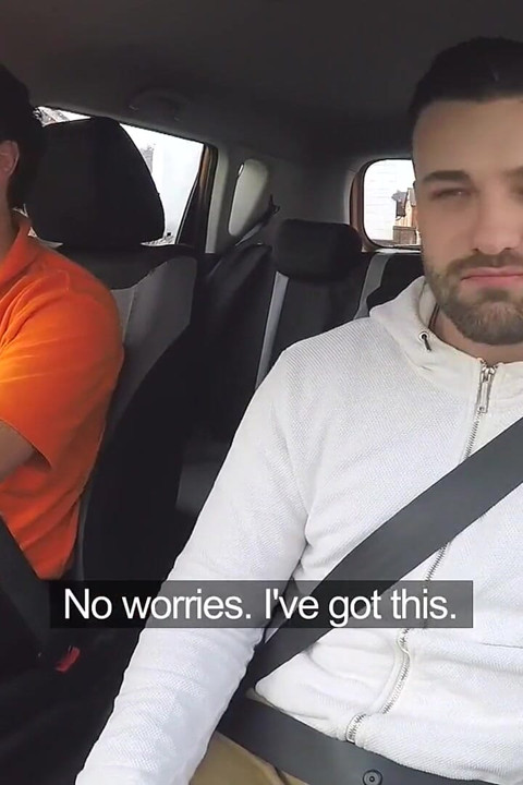 Fake Driving School - Big Tit Hot Brunette Jasmine Jae Flashes Max in a Car & Pulls Him for Doggystyle Sex