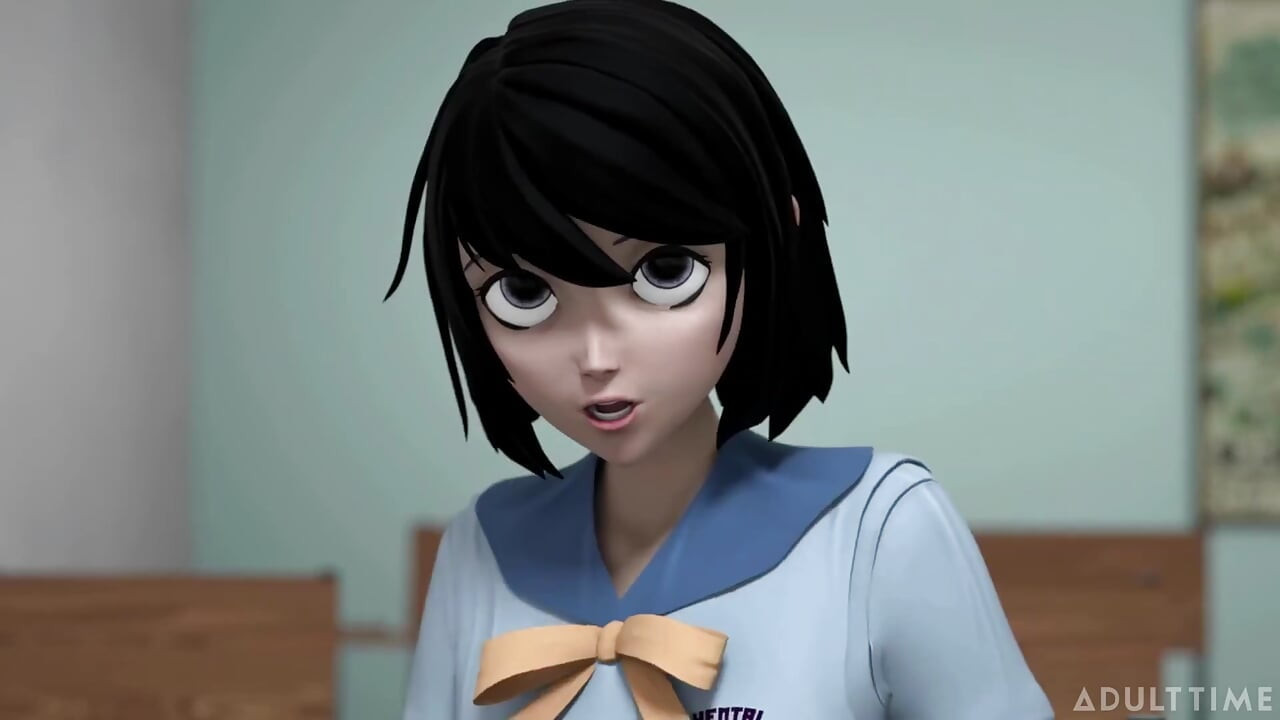 Hentai sex college episode 2 - big titty hentai milf begs for student's cum in front of the whole class!
