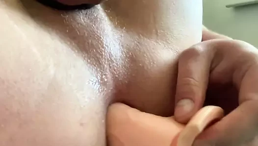Sulu oyun ile yapay penis