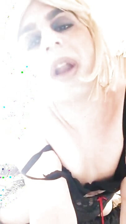 FetishEmmanuella video 6 - Vinyl Thigh High Boots -part 2
