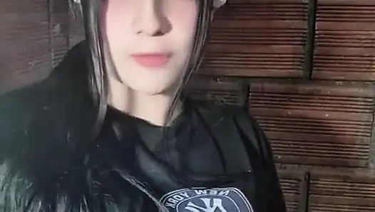 Teen shows off her big tits and masturbates very Rich