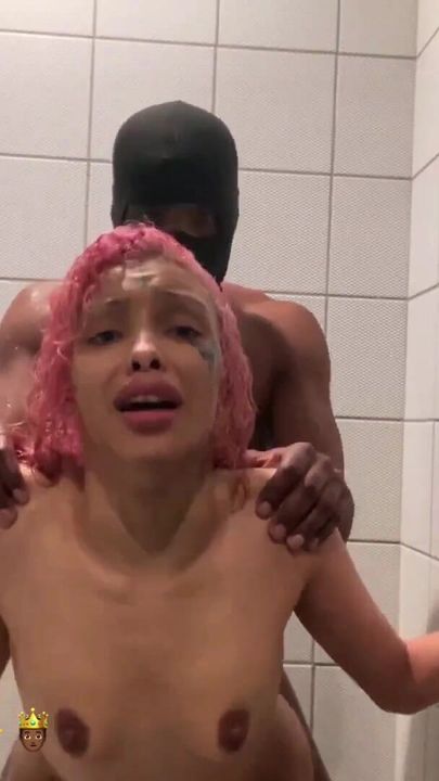 Captivating moment from "michikomalandro Sucks BBC then Gets Anal Fucked in the shower part 1"