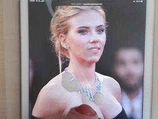 Hommage au sperme - Scarlett Johansson 2