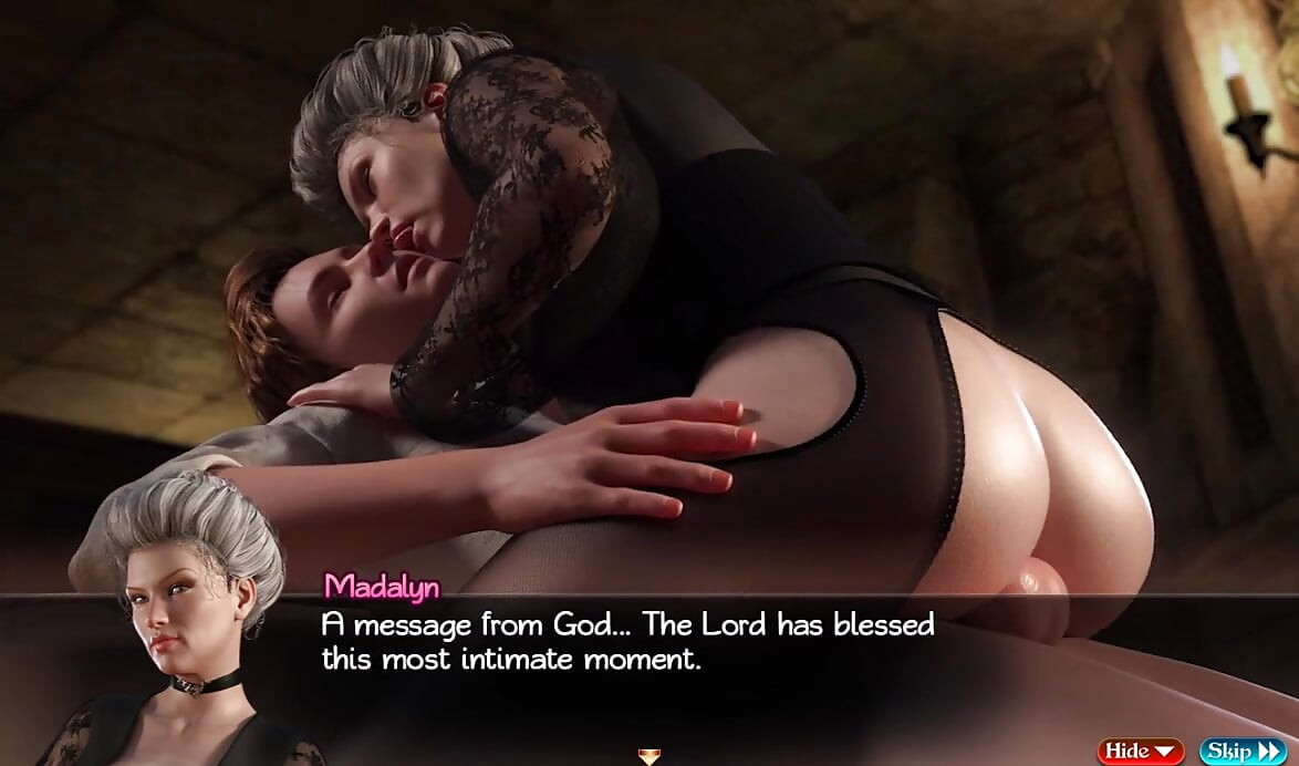 Treasure Of Nadia -71,72 - gameplay - rollespill - nonnens første gang og milf tar dypt i fitta