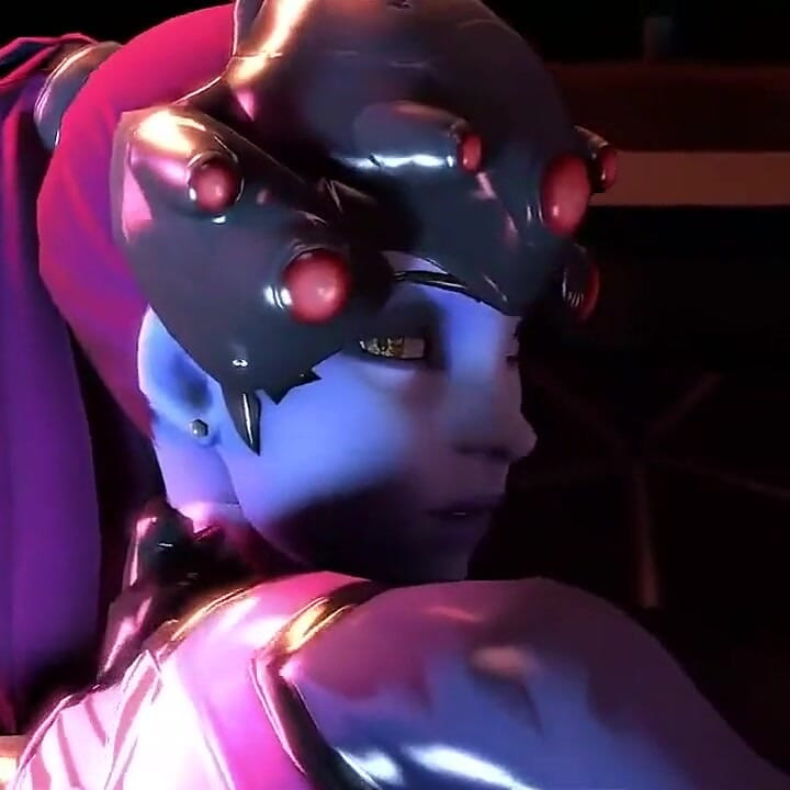 Mouth Full of Cum - Widowmaker
