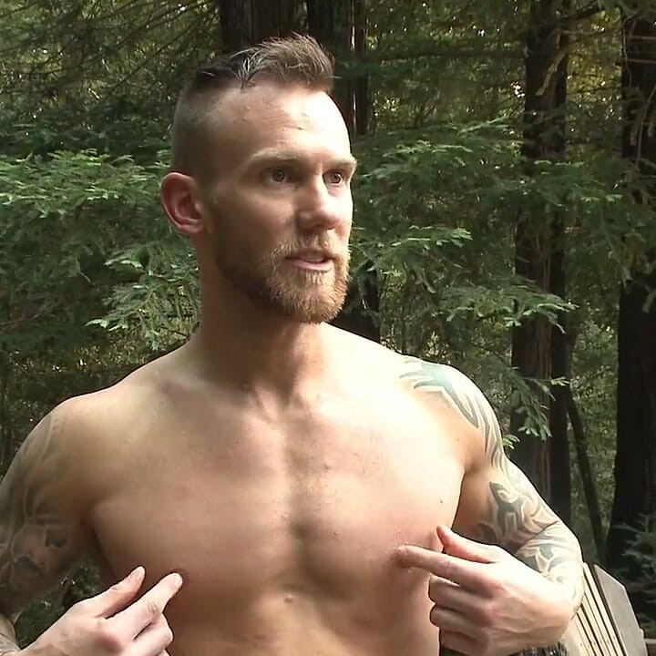 Ripped Stud with a Big Cock Carjacked and Edged in the Wilderness