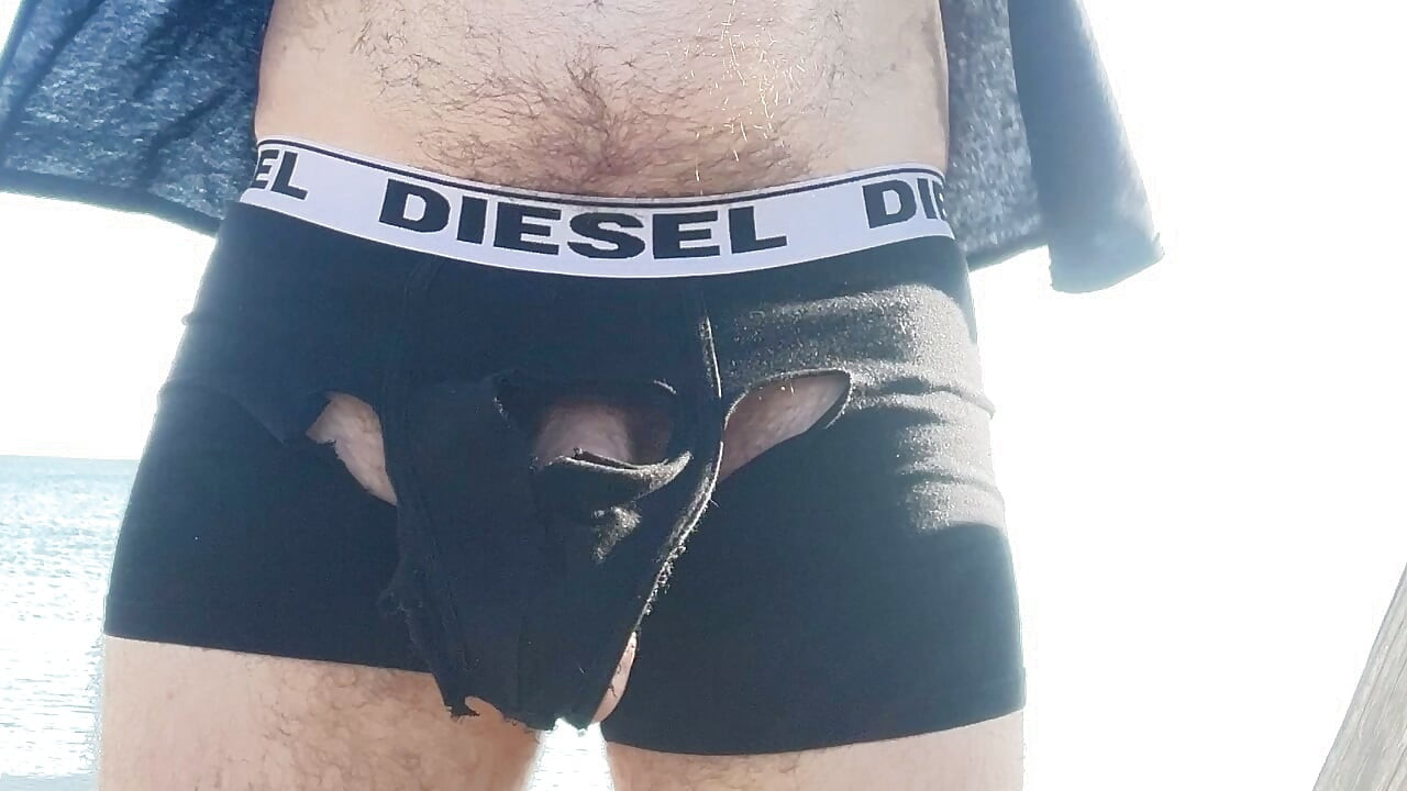 HAIRY BATOR SIDE JERK OFF EXPOSE COCK DONG PENIS DICK