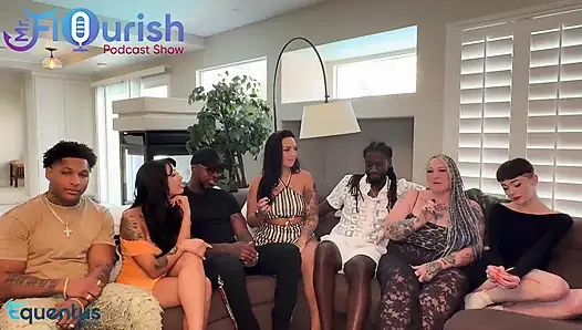 Mrflourish подкаст утром после в Вегасе 8 Ppl перед съемкой эпизода для его сложного