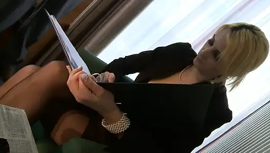 Office Babes Secret DP Mission Wild Fuck