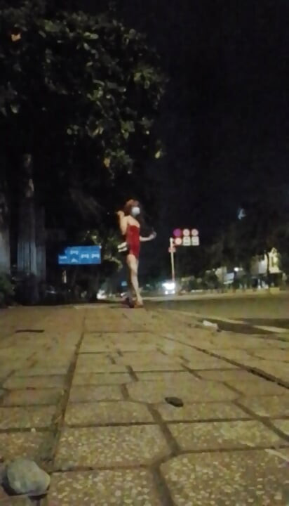 Pretend Whore in Street