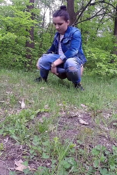 Peeing on the side of the road and many other places - compilation