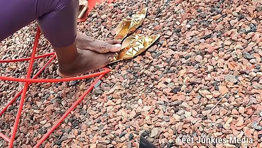 Essence Feet on Convention Center Blvd