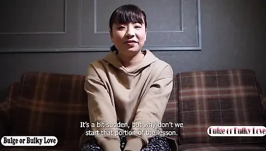 Pelajaran bahasa Inggris, cewek ini penasaran banget dari sisi dominannya! Wajib banget ngajarin!