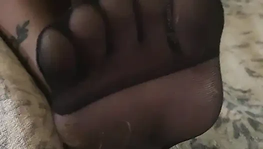 Goode Girl Nylon Foot Worship JOI POV