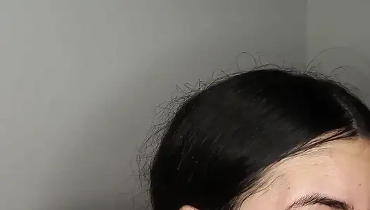 I Give Him an Amazing Blowjob Until He Cums on My Tits - Amateur Blowjob and Cumshot