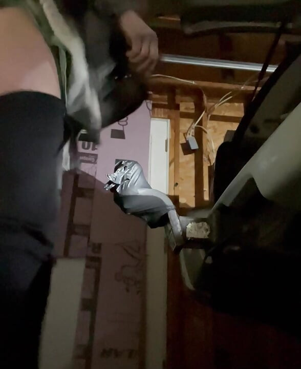 Masterbating, orgasm