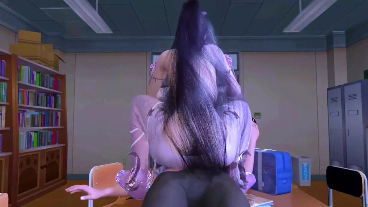 Cosplay rabit girl riding her classmateHentai 3D Uncensored V344