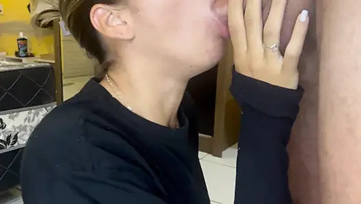 NAUGHTY DRANK ALL MY CUM, HOT BITCH