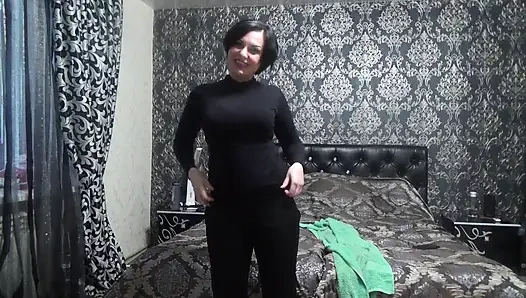 Minyak & flexing & ngentot dildo dan muncrat