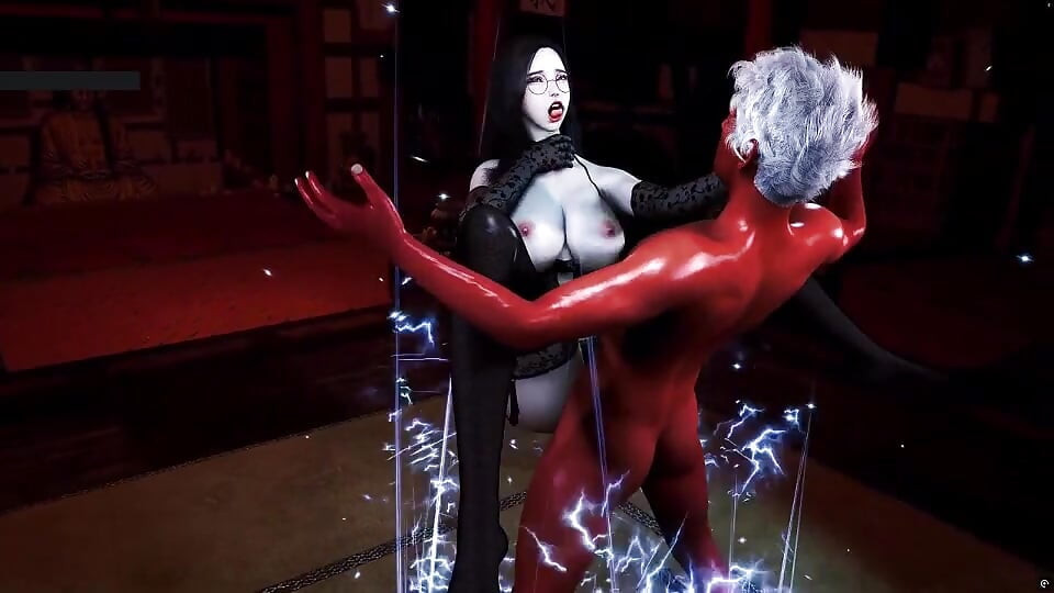 Tanrıça sonsuz tutku: hareket halindeki kıvrımlar - 3 boyutlu animasyon hentai