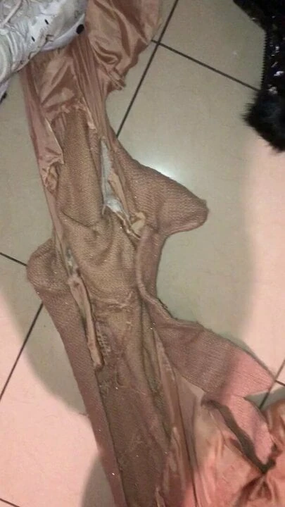 Wifes jacket kicking