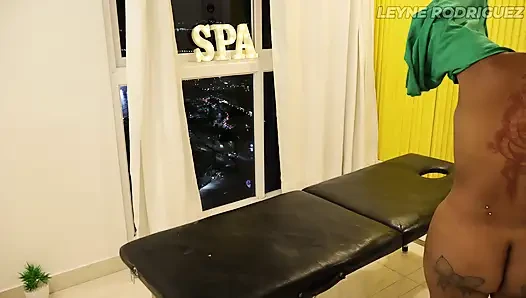 Leyne Rodriguez: Relaxing After Massage Session Leads to a Wild Surprise Climax