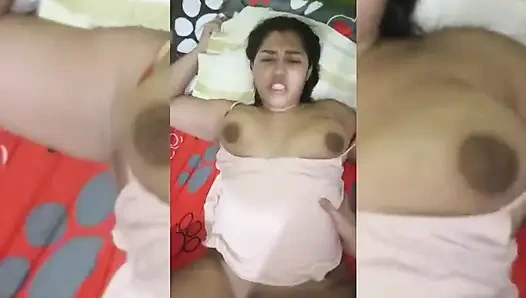 18 Year Old Brunette Big Saggy Tits From New York United States Fucking Her Stepbrother's Big Dick 1