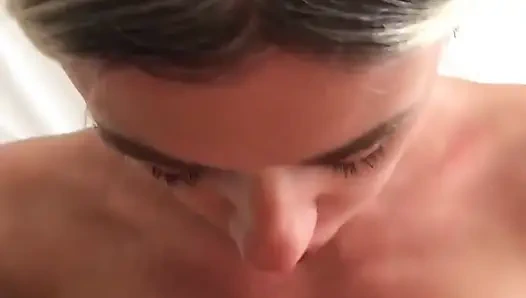 Сперма на лице