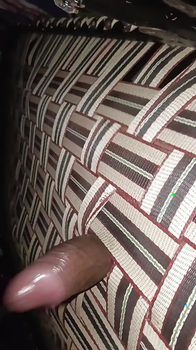 I stuck my penis between the cot, fucked her and ejaculated.
