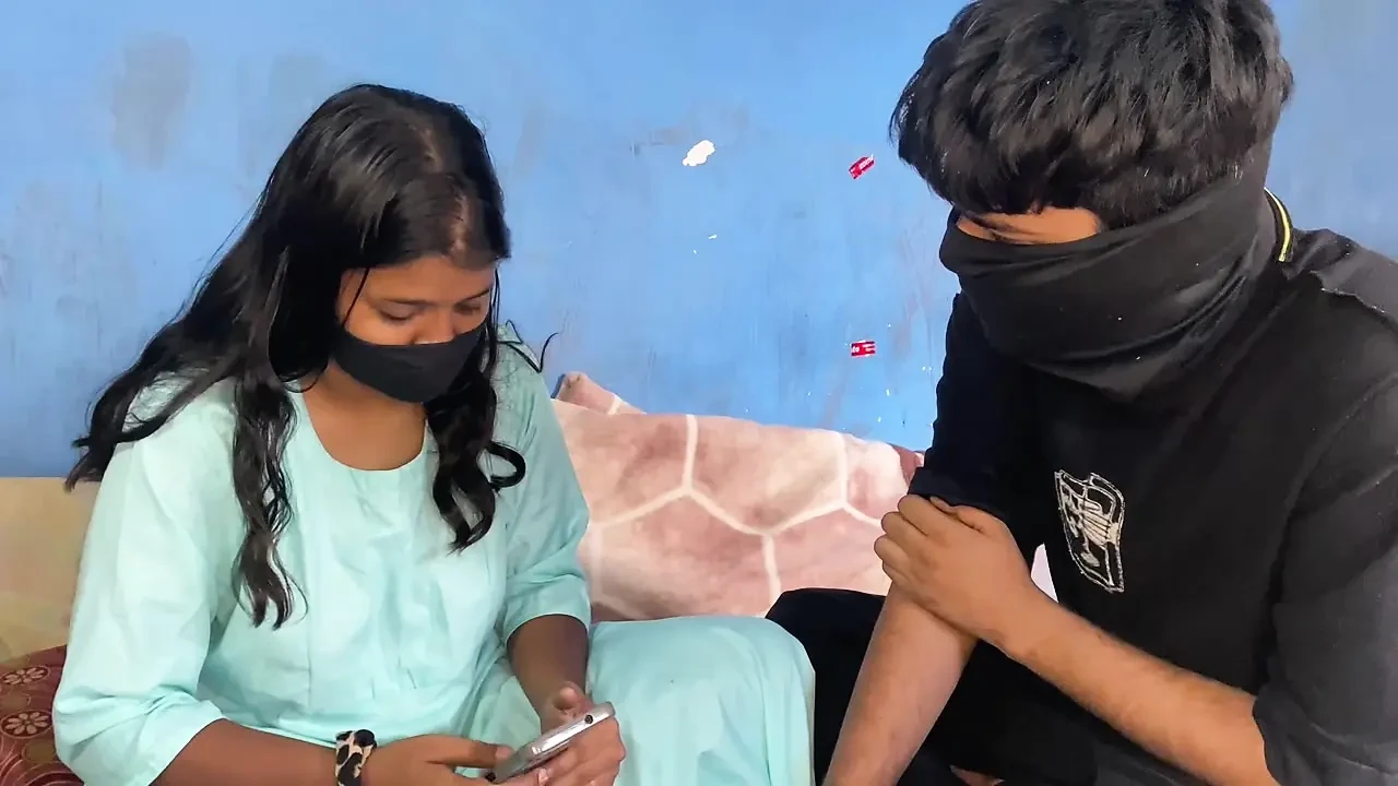 Stepsister and brother Fuck brother give a best gift for stepsister