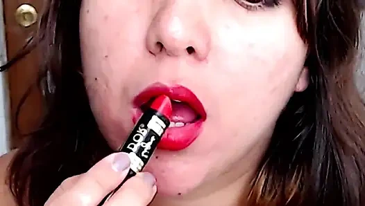 Помада, поцелуи и минет