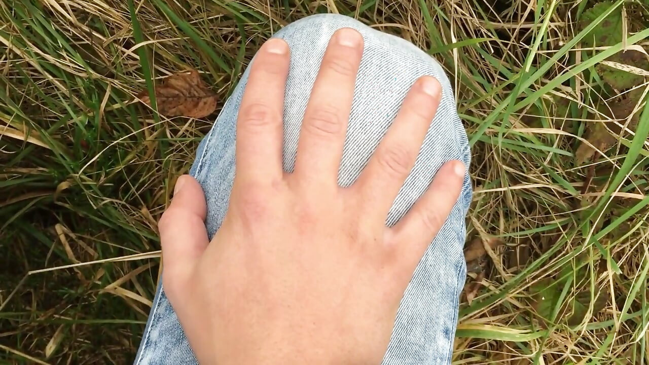 Eller yakın çekim, avuç içi yakın çekim, her iki eline boşalma