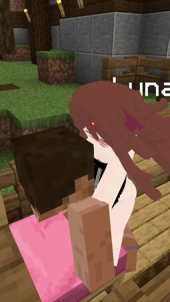 Minecraft Jenny Mod Fapcraft Luna and she was some new sex animations so let's see them | Clip 2