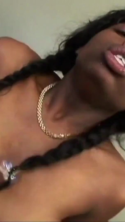 Black Teen with natural tits wants a cumshot in her mouth | Clip 2