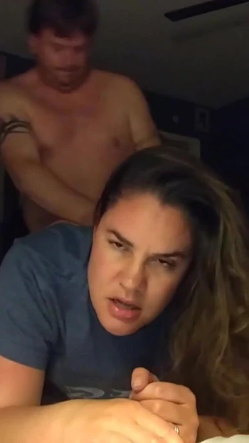 Must-see moment from "Wife wakes up husband to be fucked and creampied"