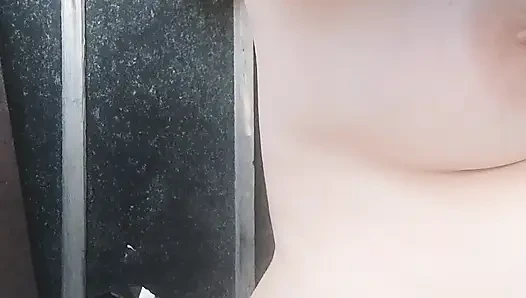 Kamera-Dusche mit heißer stiefschweste - dampfiger voyeur-spaß