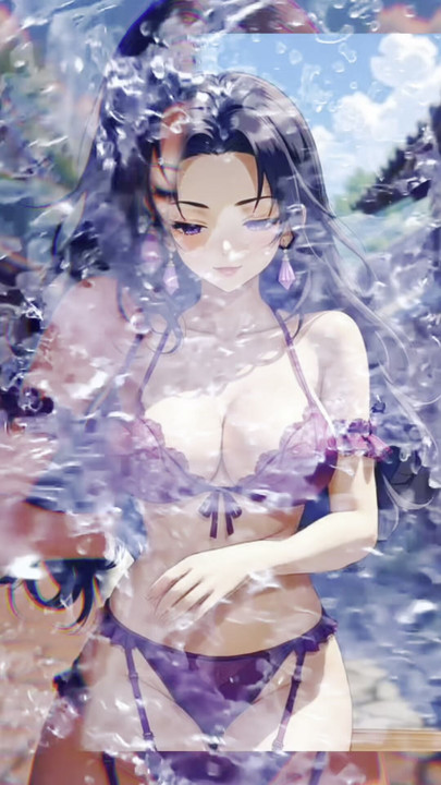 Shinobu Kocho in the Village, animated and horny.
