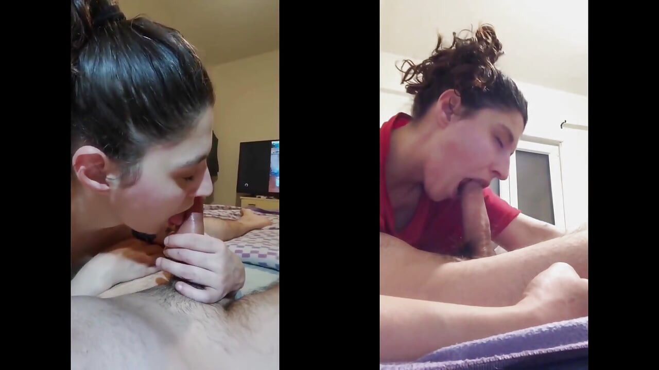 剧烈的口交, 我用舌头让奶水进了嘴里