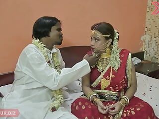 Romantische eerste nacht met mijn vrouw - Suhagraat