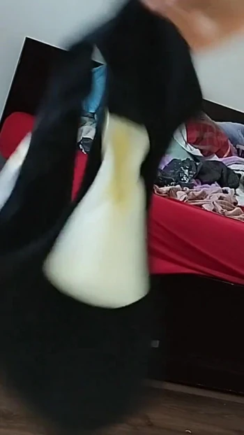 Epic moment from "Amateur wife masturbates with her fingers in her pussy."