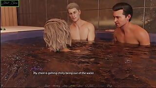 The Adventurous Couple 36 - Matt and James Fucked Anne Outside the Hot Tub, Johannes Fucked Anne After a Long Day