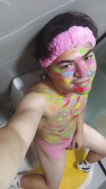 nanasin zinid rainbow fantasy with cum show
