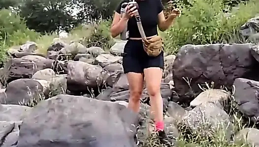 Echter pOV-blowjob - geile latina lutscht fremden