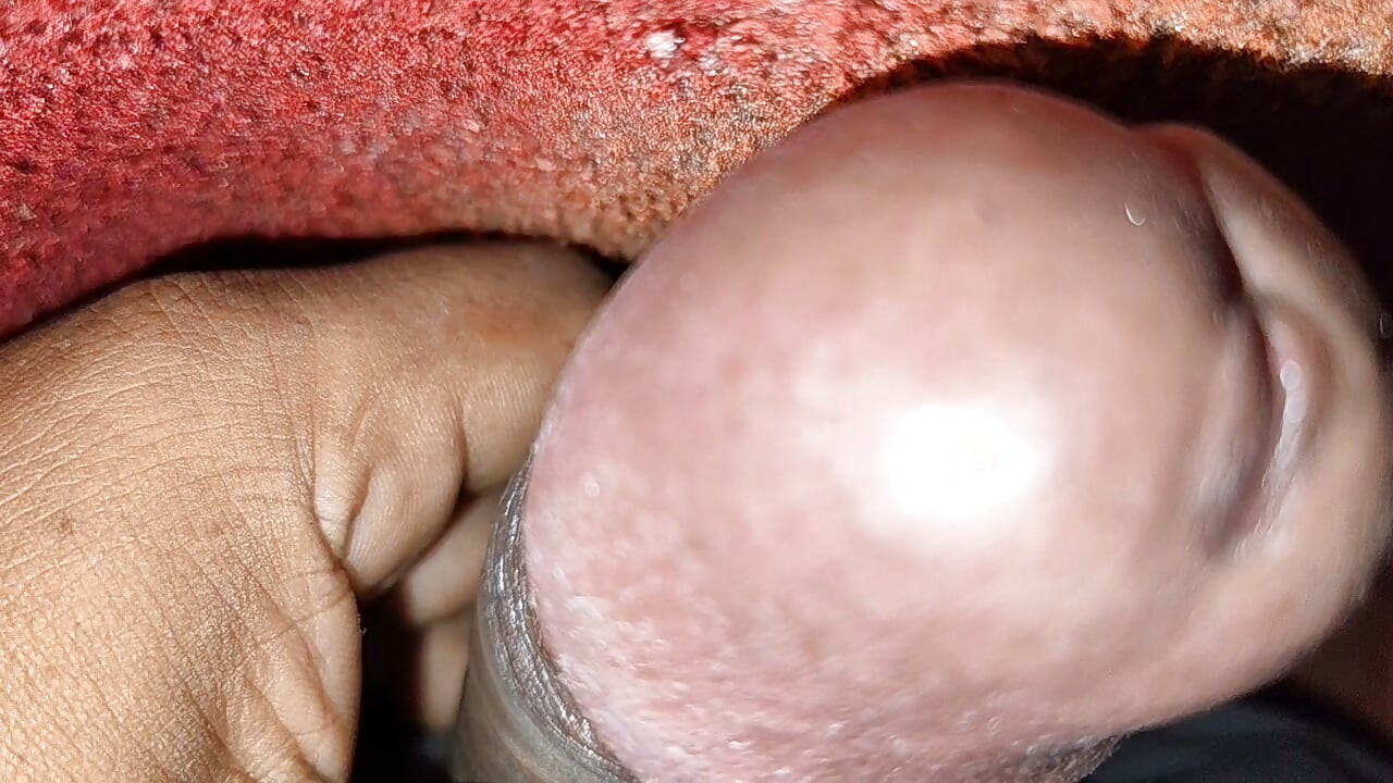 Handjob of my cock in home nice