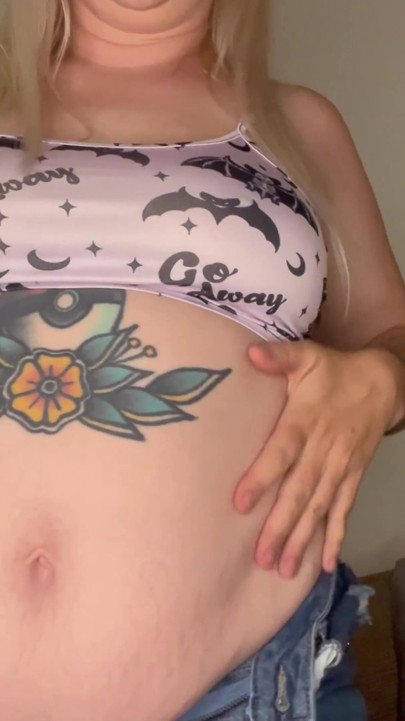 Vulgar Date Burping Farting and Belly Worship JOI