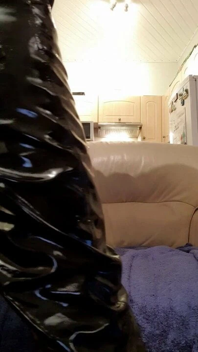 PVC jeans.